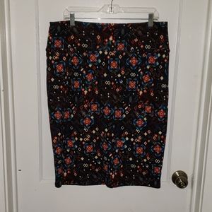 LuLaRoe Cassie Pencil Skirt 2XL